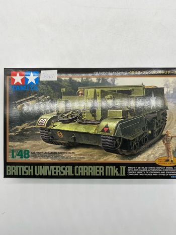 Tamiya maquette british Universal carrier MK.II