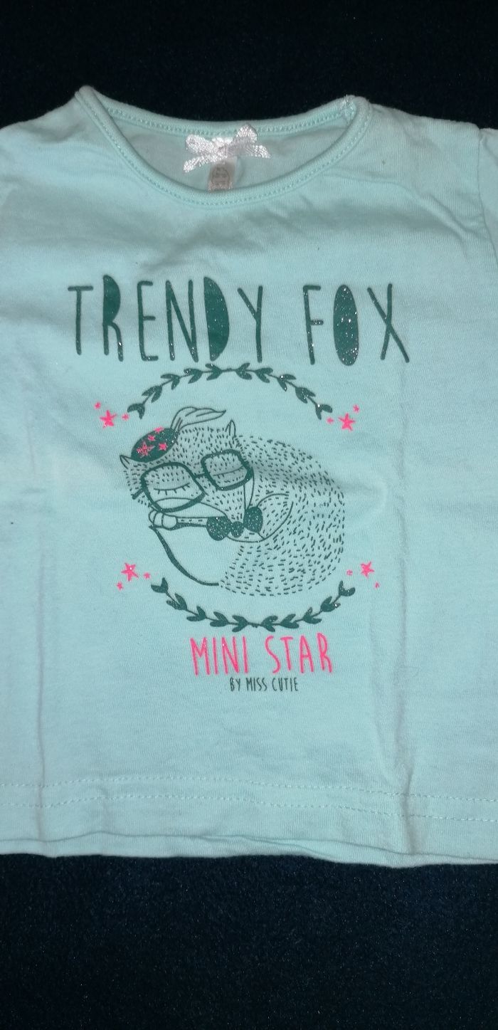 T-shirt manches longues fille - photo numéro 2