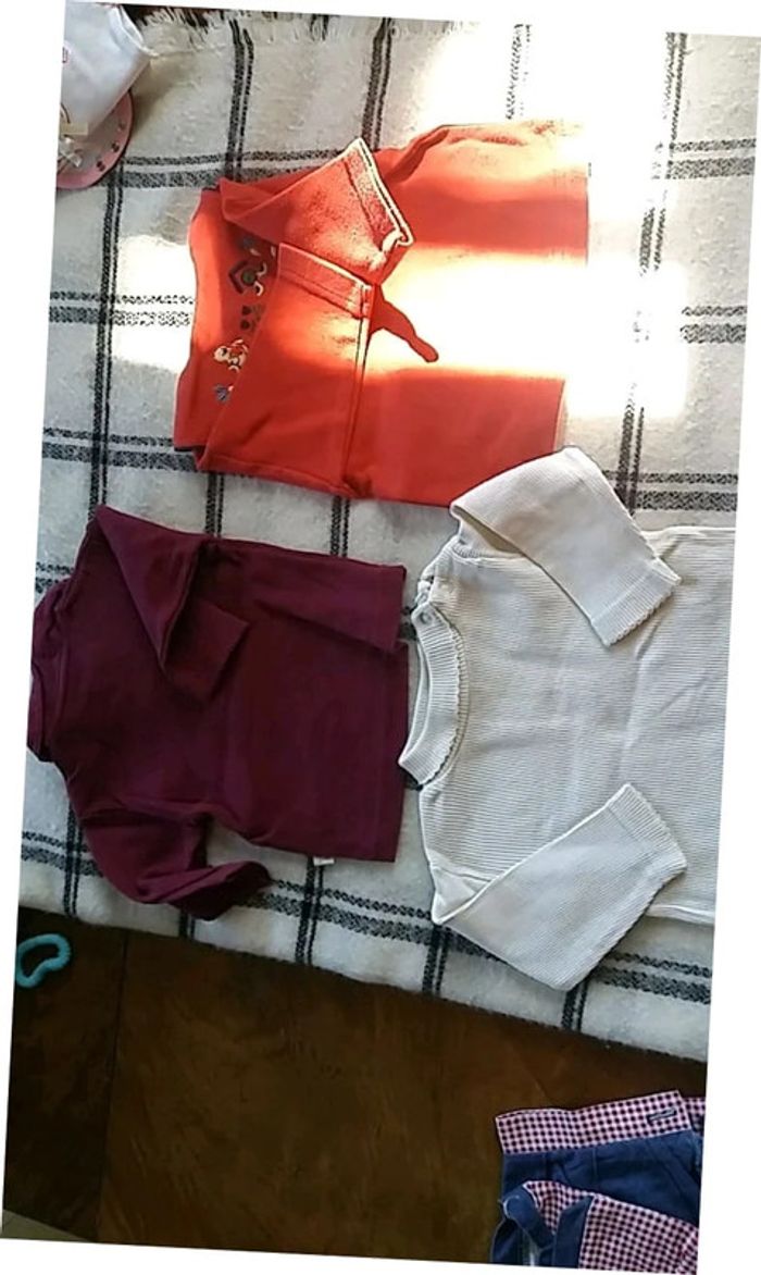 Lot de 3 polo ml fille taille 3 mois - photo numéro 2