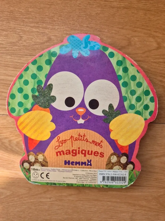 Livre dépliant les "les petits mots magiques" - photo numéro 2
