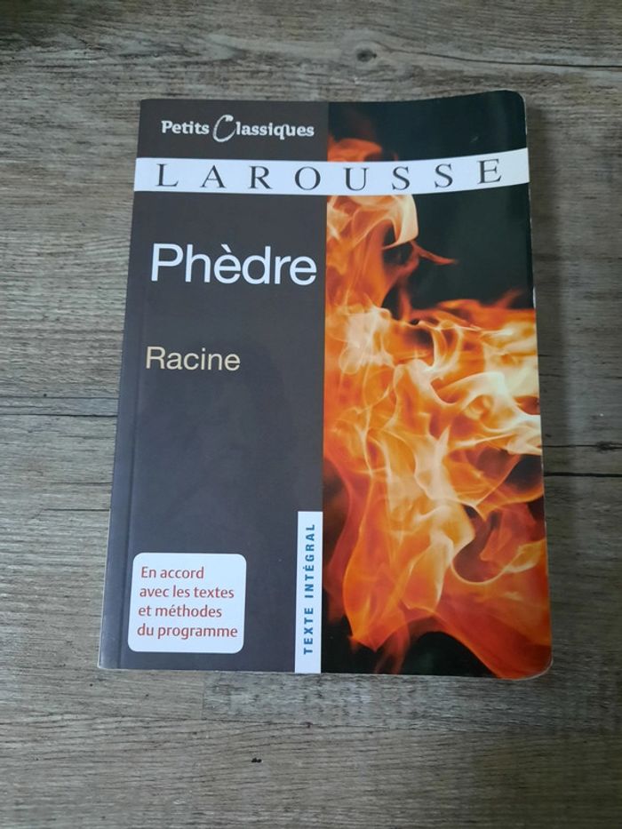 Livre: Phèdre de Racine - Larousse