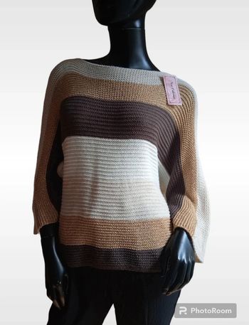 Pull à rayures neuf