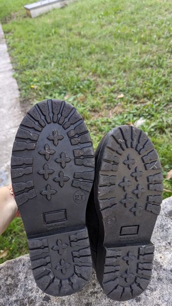 Bottes de pluie fourrées T.27