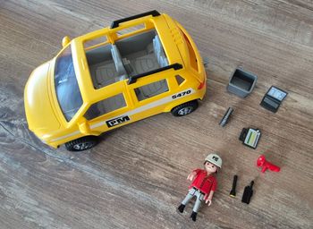 PLAYMOBIL Chef de chantier et véhicule 5470