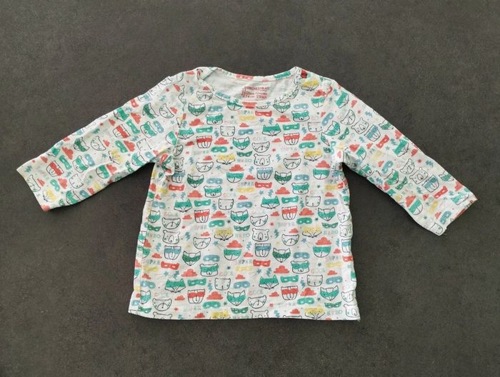 T-shirt manches longues taille 12 mois