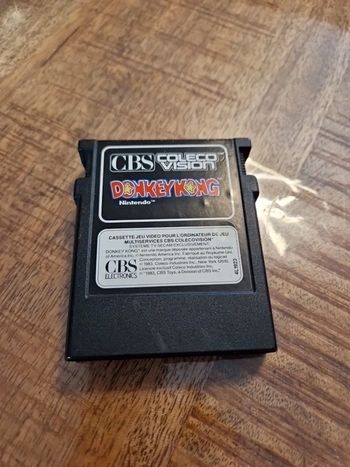 Jeu cbs donkey kong coleco vision