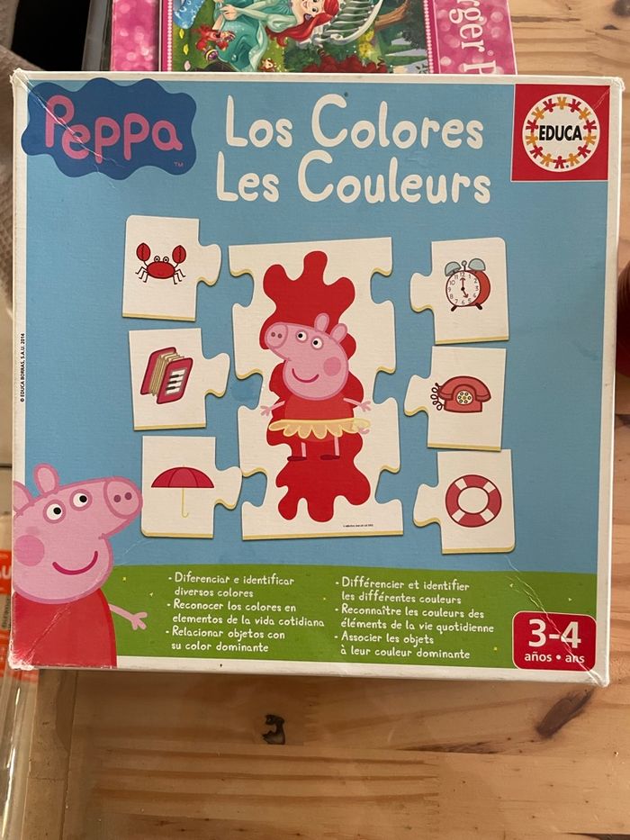 Puzzle les couleurs Peppa pig - photo numéro 2