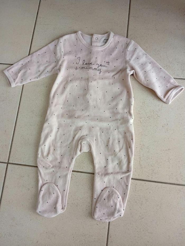 Pyjama chaud fille 1 an Kiabi