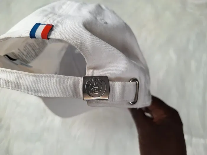 Casquette PSG officielle – Blanche – Taille réglable – Paris Saint-Germain ( - photo numéro 9