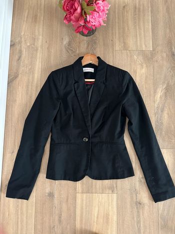 Blazer camaïeu basique • Noir • Taille 36