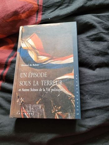 Un épisode sous la terreur Balzac