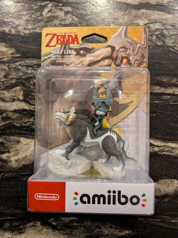 Amiibo Link loup Zelda neuf scellé