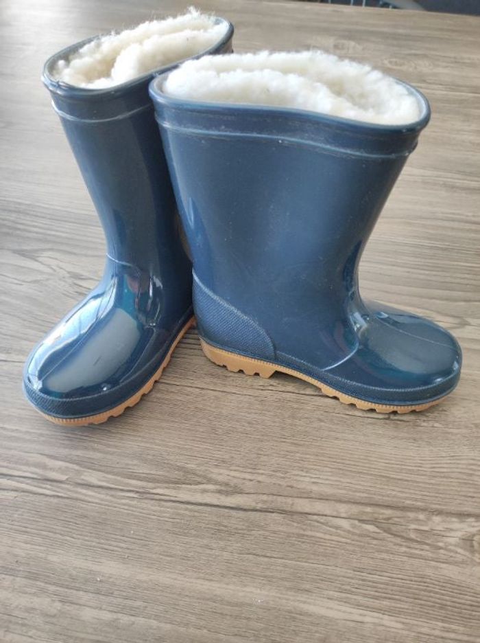 Bottes bleues