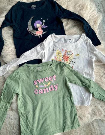 Lot de tee shirt fille 5 ans
