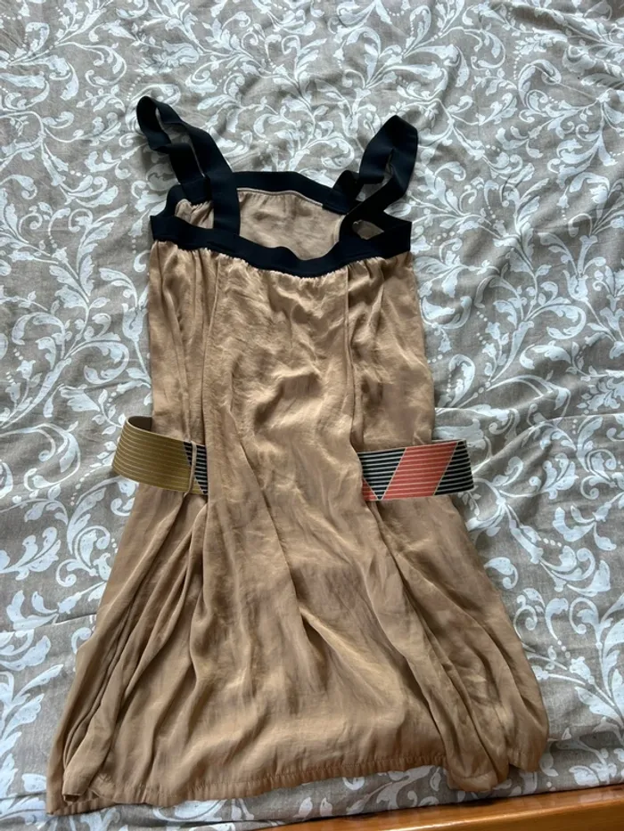 Robe cop copine beige taille 36 - photo numéro 2
