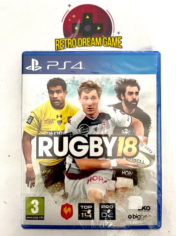Jeux Rugby18 pour Playstation 4