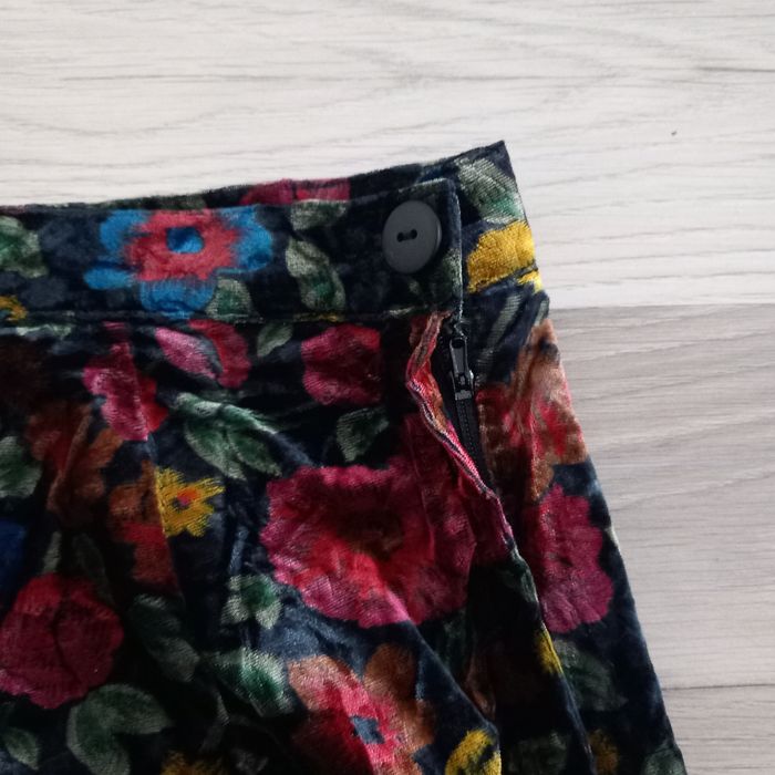 Jupe imprimé à fleurs Vintage Yessica taille M - photo numéro 3