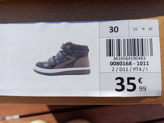 Basket marine Trappeur pointure 30 (réf perso chauss-g-30-c)(familleac72) - photo numéro 6