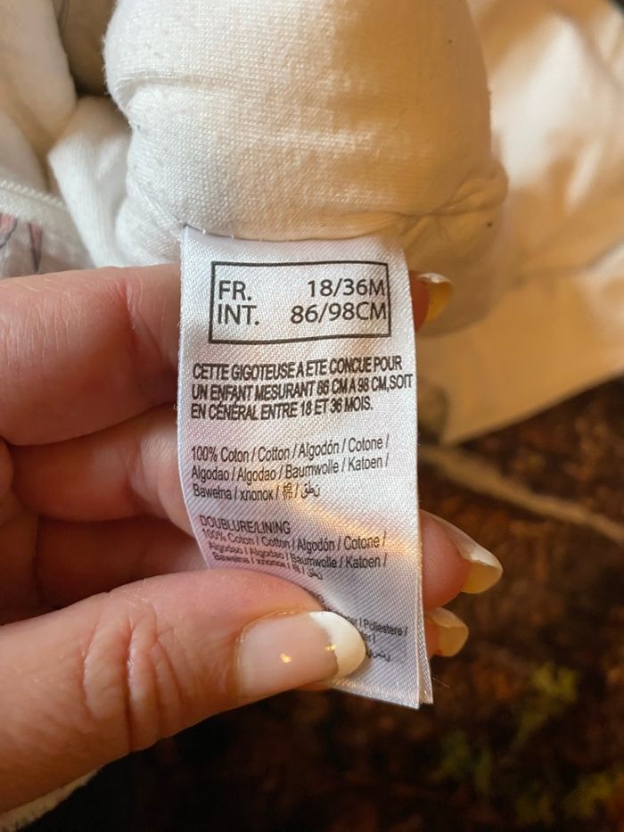 Gigoteuse Petit Béguin – TOG 2 – 18/36 mois - photo numéro 5