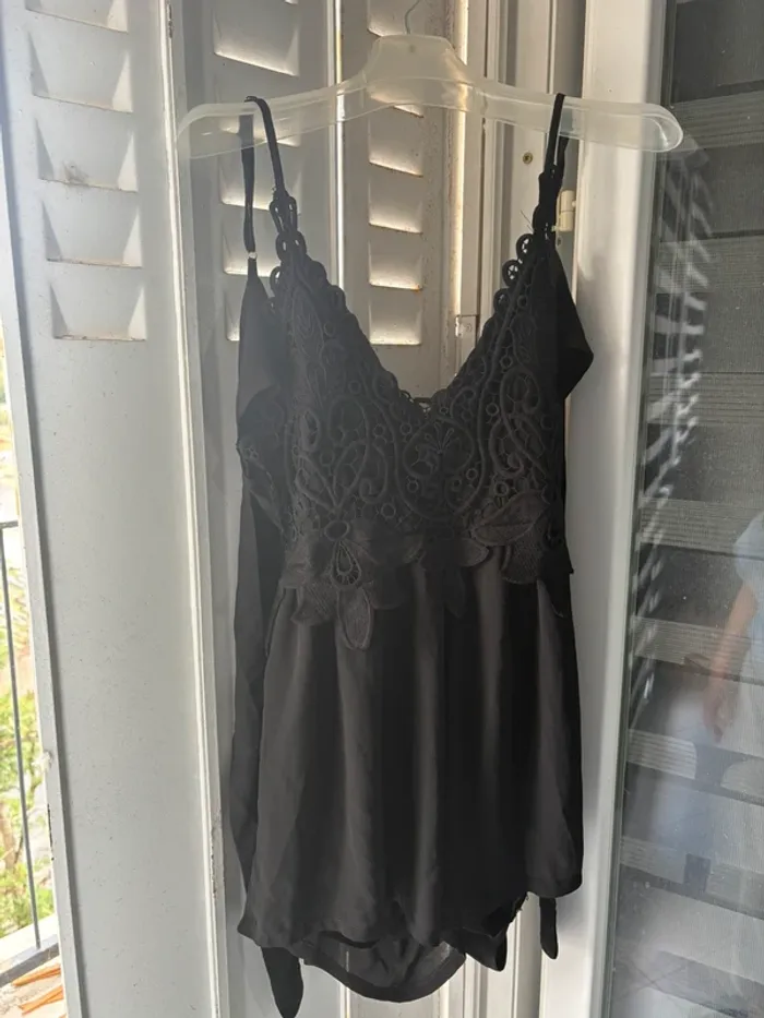 Combi short noir