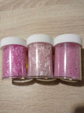 3 boites perles
