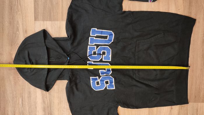 Vêtement Homme Sweatshirts Sweats pull à capuche noir Champion eco fleece taille M #Retrostreet - photo numéro 6