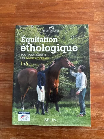 Livre équitation, éthologie