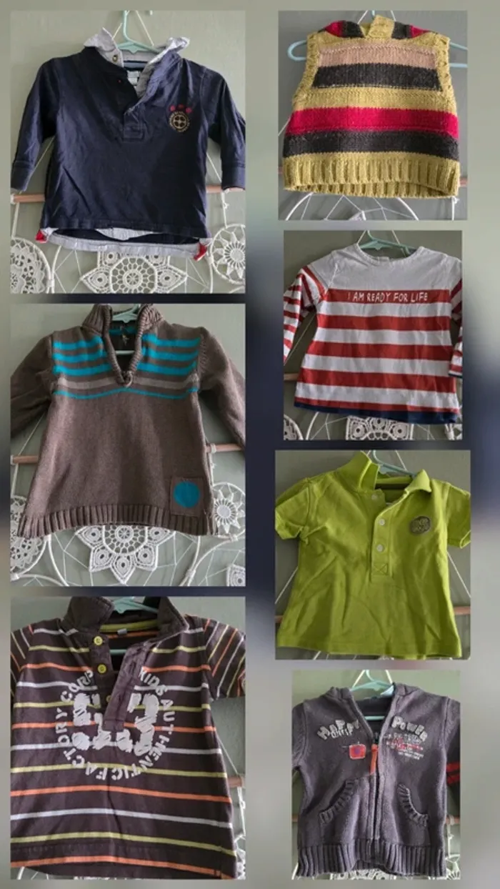 Lot de vêtements enfant 12 mois
