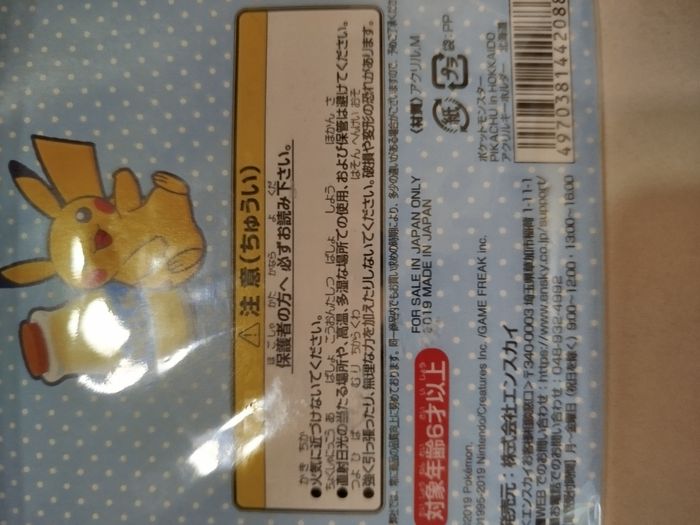 Porte-clé Pikachu in Hokkado - photo numéro 5