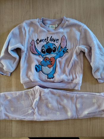 Pyjama 2 pièces Stitch fille 3 ans