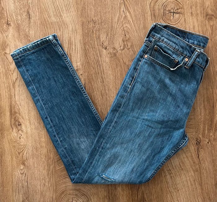 Jean/pantalon bleu Levi's 510 pour homme, taille W 31 L 32 (40 taille française) - photo numéro 5