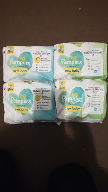 Lot 4 paquets lingettes Harmonie