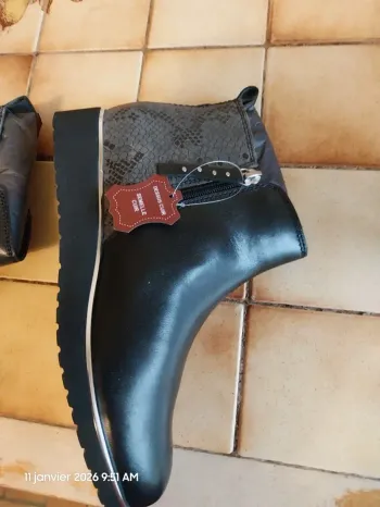 Boots double glissière à aérosemelle® - pointure 38 - Pédiconfort