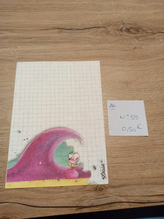 Feuille Diddl A6 59 0,50€