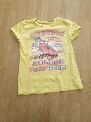 tee shirt roller fille