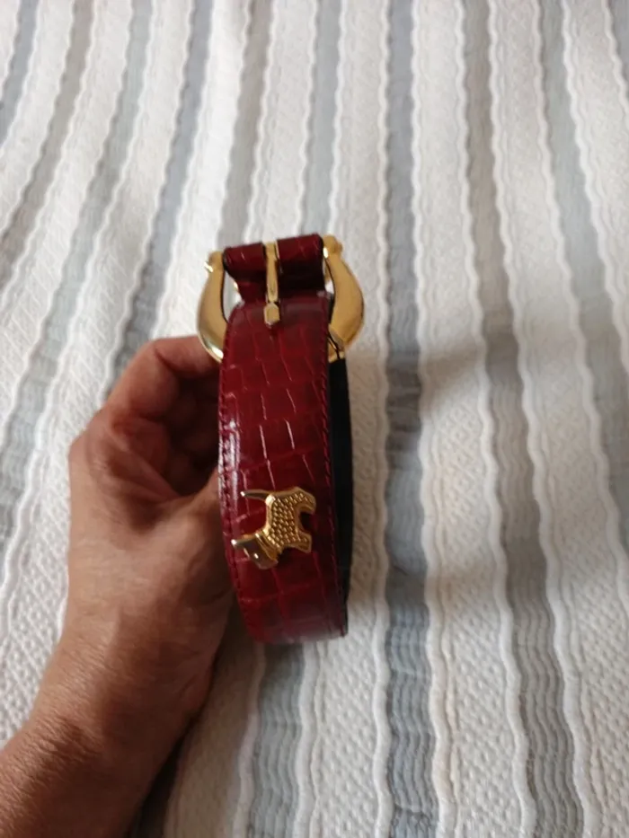 Ceinture Agatha cuir 85 cm - photo numéro 7