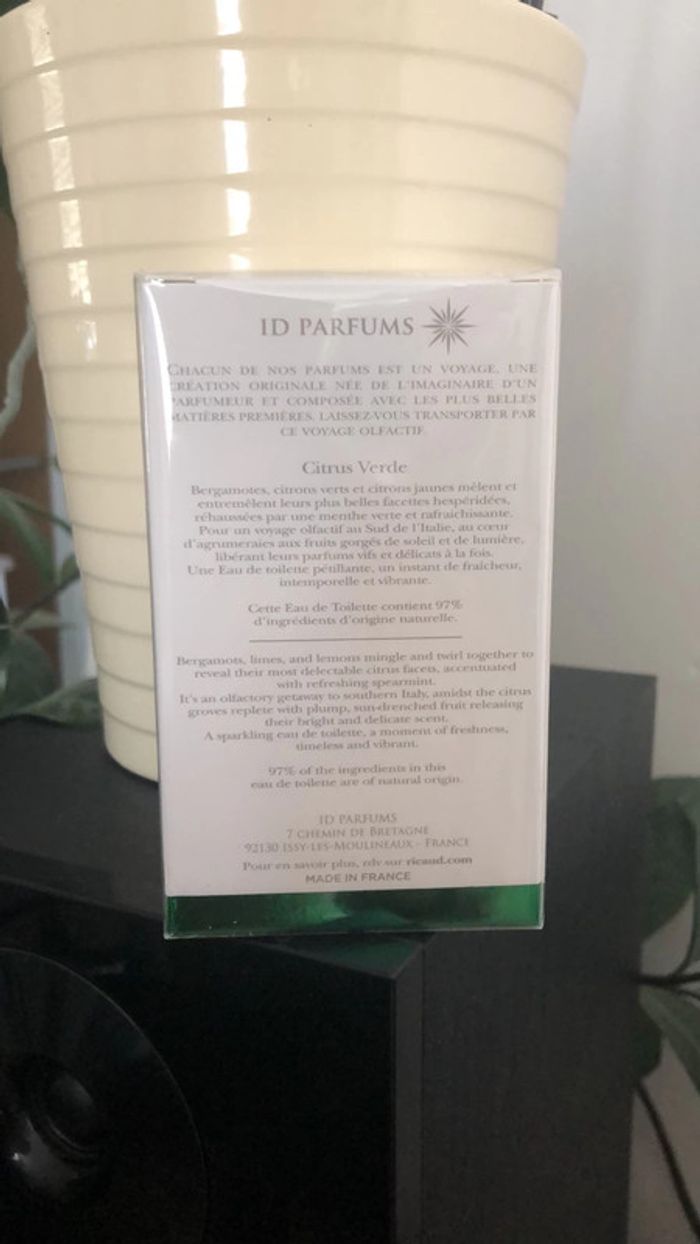 Eau de toilette Citrus Verde n’4 - vapo 50ml - photo numéro 2
