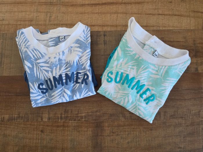Ensemble t-shirt et short "Summer"