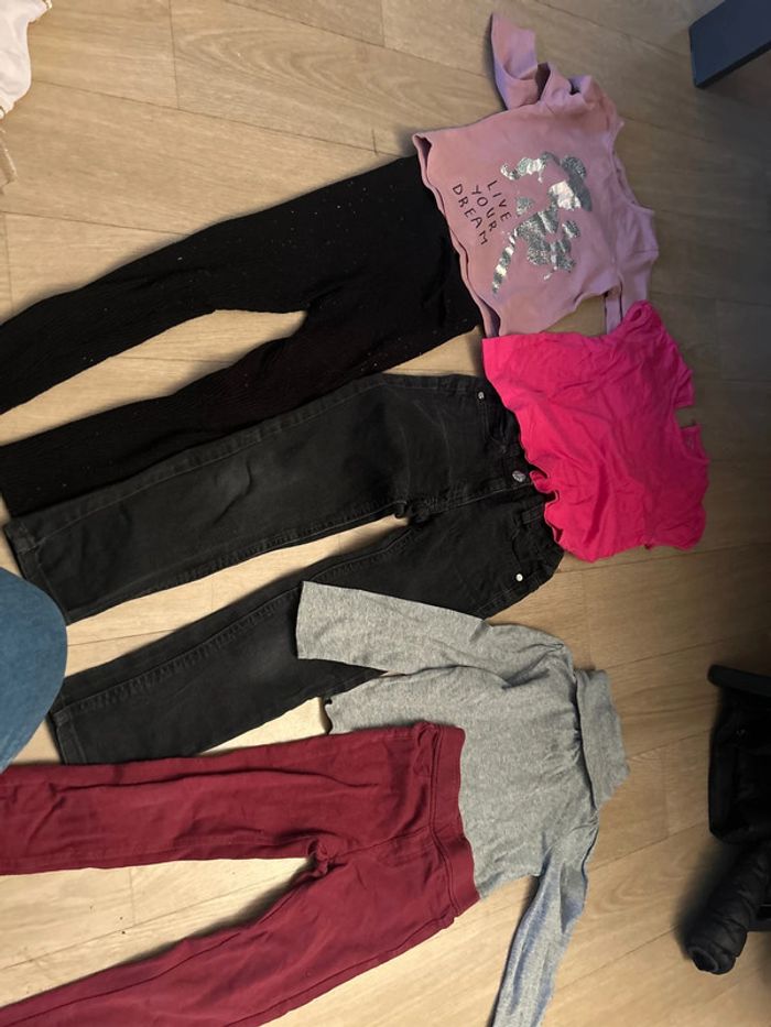 Lot vêtements t