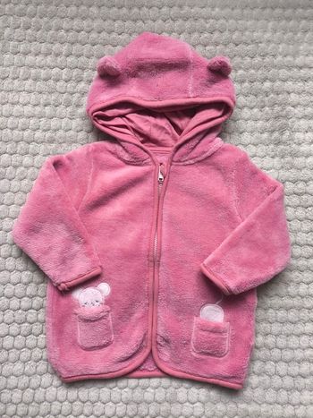 Gilet à capuche pilou pilou Tex 9 mois