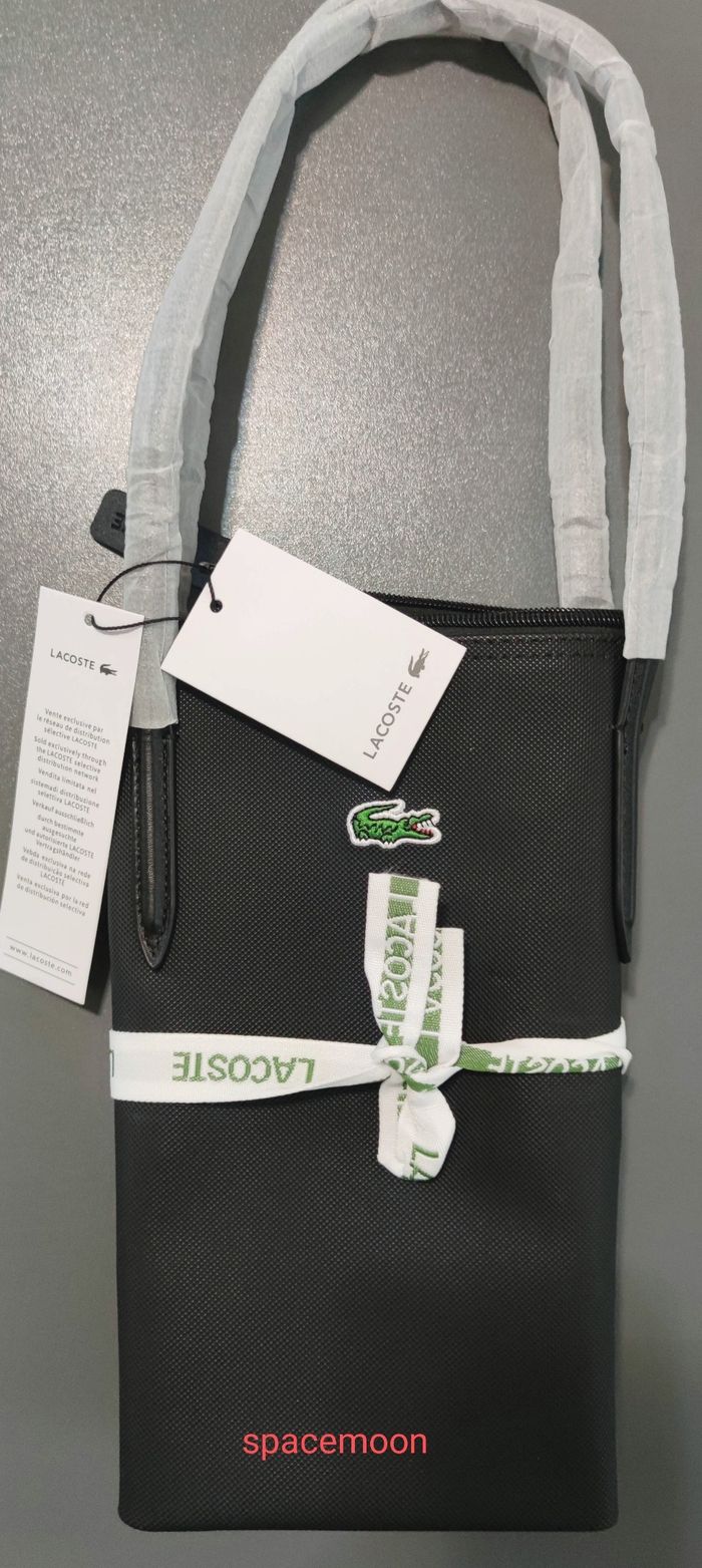 Sac Lacoste noir - photo numéro 3