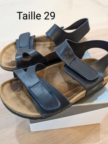 Sandales bleu marine Citrouille et Compagnie - Taille : 29