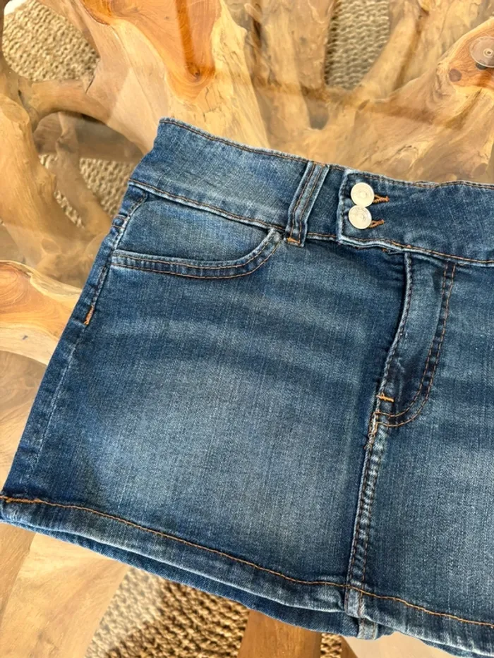 Mini Jupe en jean femme 40 H&M - photo numéro 3