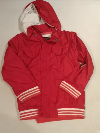 veste légère été rouge garcon 4 ans