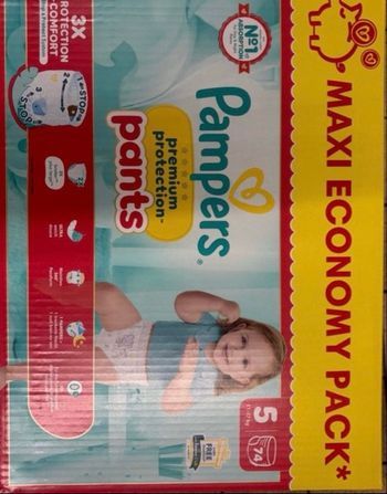 Couches Pampers pants premium taille 5