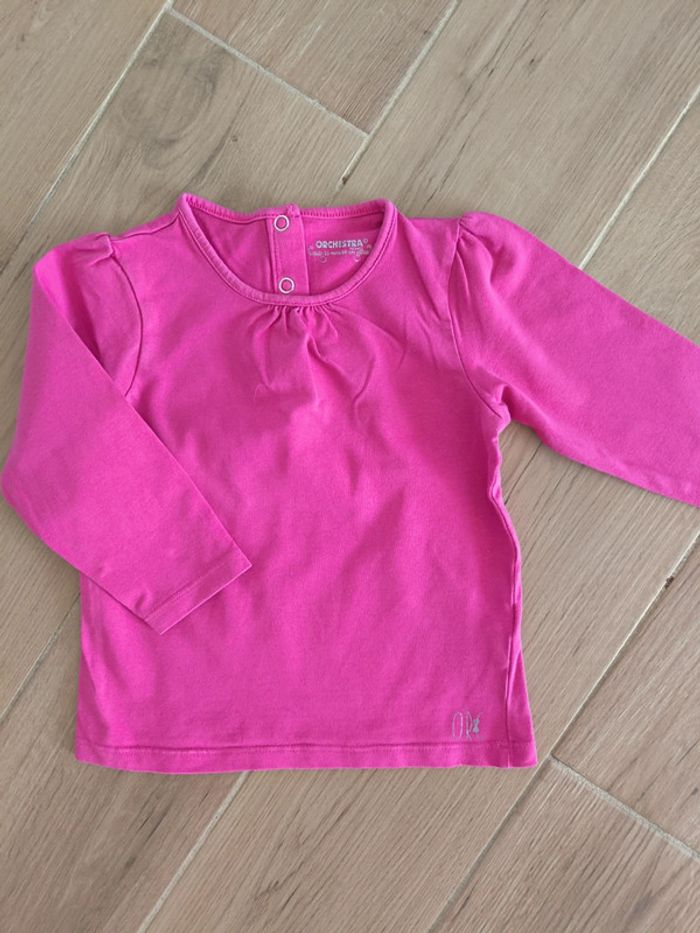 T-shirt manches longues orchestra - photo numéro 2