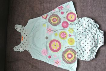 Robe et culotte assortie