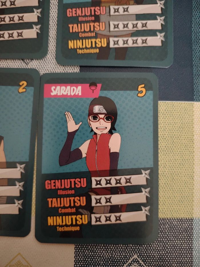 Lot cartes Boruto et pochette Naruto - photo numéro 10