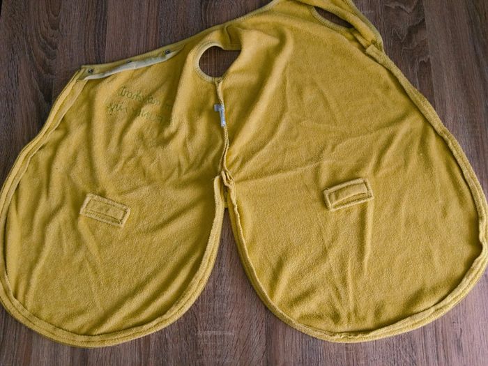 Gigoteuse éponge premier mois jaune vert anis clair 60 cm baby boom - photo numéro 4