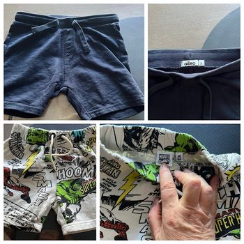 2 shorts 3 ans